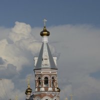 Церковь в Большой Орловке :: Медведев Сергей 