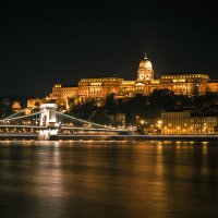 Будапешт. Будайская крепость и цепной мост Сечени :: Андрей Роговой