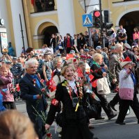 СПБ Невский проспект парад на 9 мая :: Евгений 