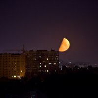 Луна упала с крыши :: Наталья Цуприк