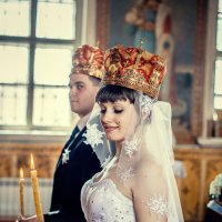 Венчание Виктора и Юлии :: Нина Трушкова