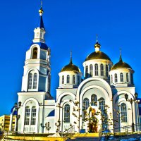 храм иконы Казанской Божьей Матери :: Алёна Алексаткина