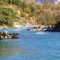 Горная река Абхазии :: Николай Николенко