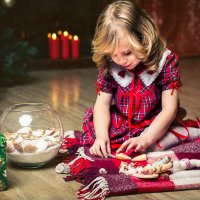 Alice and a Christmas theme :: Арина Дмитриева