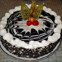 Шоколадный тортик :: Нина Корешкова