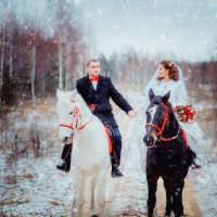 зимняя свадьба :: Эльмира Грабалина
