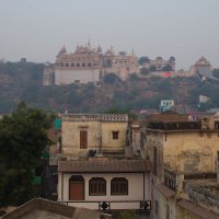 Вид на главный храм Варшаны. Предрассветные сумерки :: Светлана Фомина
