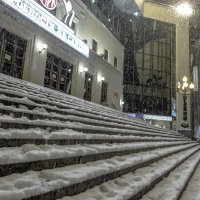 Первый снег по полочкам :: Анатолий Корнейчук
