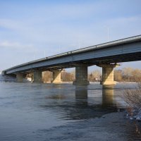 Мост через Иртыш. :: Виктор Гришенков