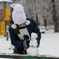В нашем городе выпал снег! :: Мария Данилейчук