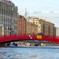 Река Мойка. Красный мост. :: Владимир Гилясев