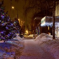 Зимний, новогодний Новосибирск :: Sergey Kuznetcov