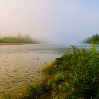 Утро на реке :: Сергей Бурнышев