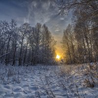 вечер зимний :: Андрей Иванов