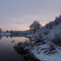 Зимний пейзаж у реки :: Константин Кузнецов