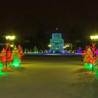 Световой фонтан :: Алексей Масалов