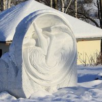 Скульптуры зимой.... :: Валерия  Полещикова 