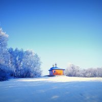Зимой на Почаевском источнике :: Татьяна 