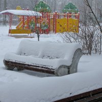 Снегопад. :: Larisa Simonenkova