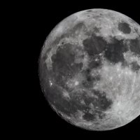 Луна на 2 000 мм :: Hardboard 