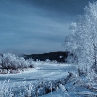 Зима на Енисее :: Maxim Agafonoff