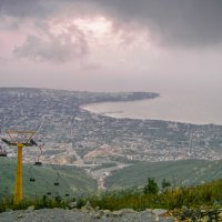 Вид с горы на Геленджик и бухту :: Алексей Агалаков