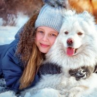 Девочка, мечтающая о собаке :: Оксана Артюхова