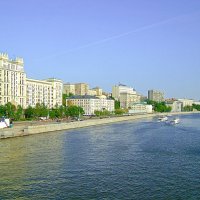Москва-река и Котельническая набережная :: Сергей Антонов