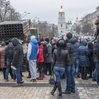 На улицах Киева. 21.02.2015 :: Юрий Матвеев