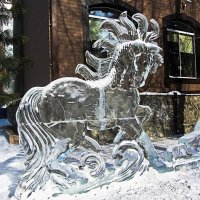 Ледяной конь-огонь. :: Larisa 