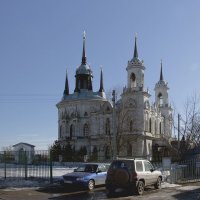 Храм Владимирской Божьей Матери  в Быково (1789 г) :: Игорь Егоров