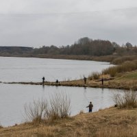 Ловля корюшки на реке Неман :: Игорь Вишняков