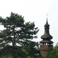 Шелестовская деревянная церковь Святого Михаила :: Елена Елена