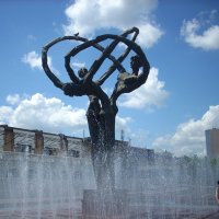 Единение - фонтан в Астане :: Лидия 