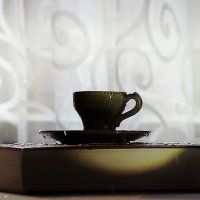 Капли на чашке кофе :: Lida Nerobova 