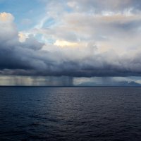 Дождевое облако в Карибском море :: Vadim Raskin
