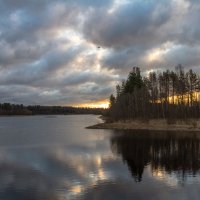 Утро на озере "Черное" :: Сергей Быстров