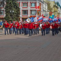 Первомайская демонстрация Н.Новгород :: Игорь Ковалевский