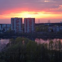 Закат в городе :: Teresa Valaine