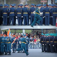 Репетиция Парада Победы - 2015 (Новосибирск) :: Lady Etoile