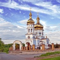 Полтавская обл., с. Горбаневка, Храм Рождества Пресвятой Богородицы :: Наталья Костенко