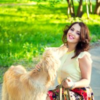 Леди с прекрасной собакой :: Ekaterina Maximenko