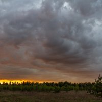 Вечер с облаками :: Сергей Быстров