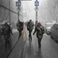 А снег идет... :: Елена Луничкина