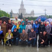 Москва нас встретила дождём! :: Алексей Цветков