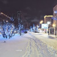 Москва. Зима на Садовом кольце :: Денис Масленников