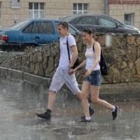 смешной дождь :: Александр Иванчиков-Немировский