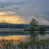 В нитях призрачных дождя... :: Олег Сонин