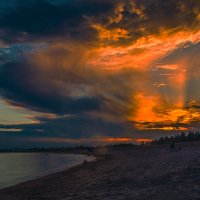 Закат на заливе :: Дмитрий Рутковский