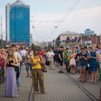 Акция "Свеча памяти" на Кировском мосту. 22 июня 2015г. :: Надежда 